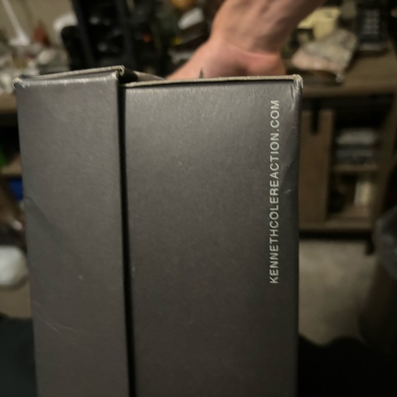 NEW WITH BOX Kenneth Cole Reaction Women’s Animal Print Peep-toe Wedge Cork 7M - Picture 8 of 16